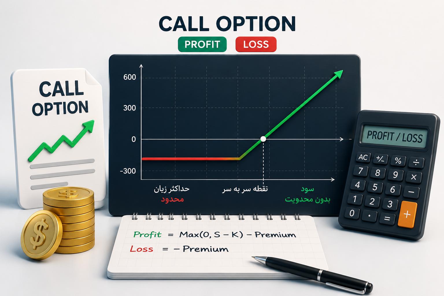 سود و زیان قرارداد اختیار خرید